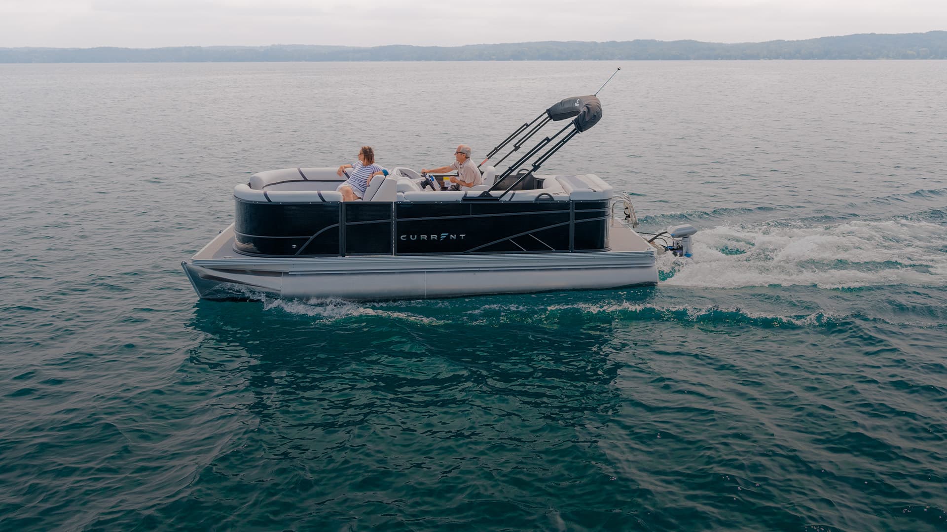 Crest Current electric yacht